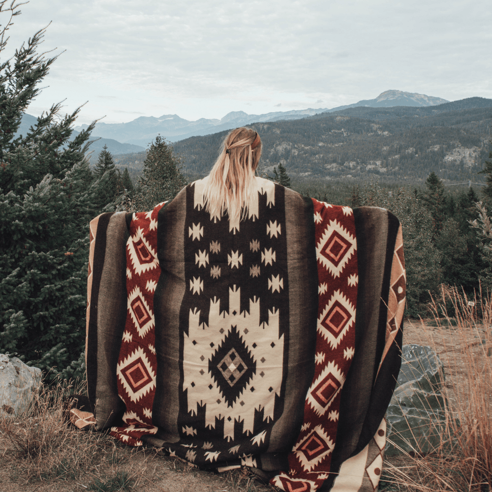 Alpaca blanket - Cotopaxi - Art Andina - Alpaca blanket - Cotopaxi