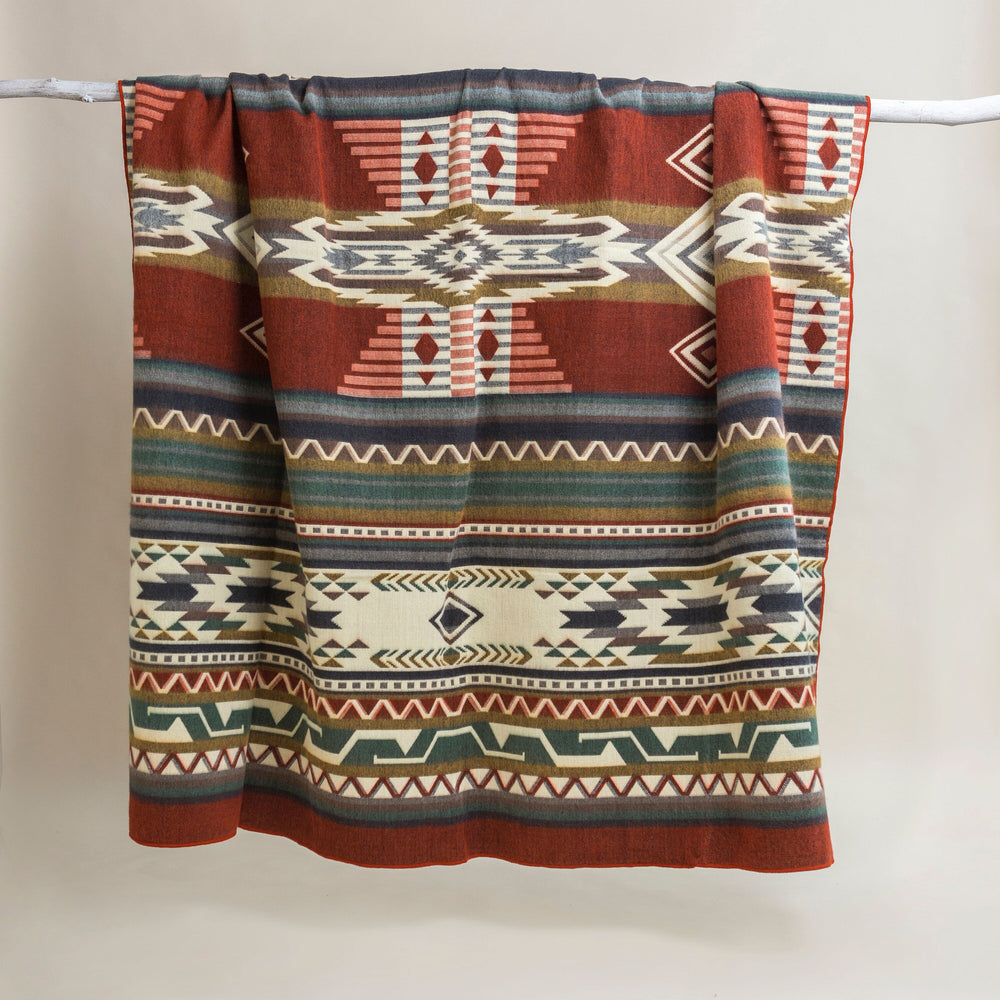Alpaca Blanket - Tofino - Art Andina - Alpaca wool queen blanket