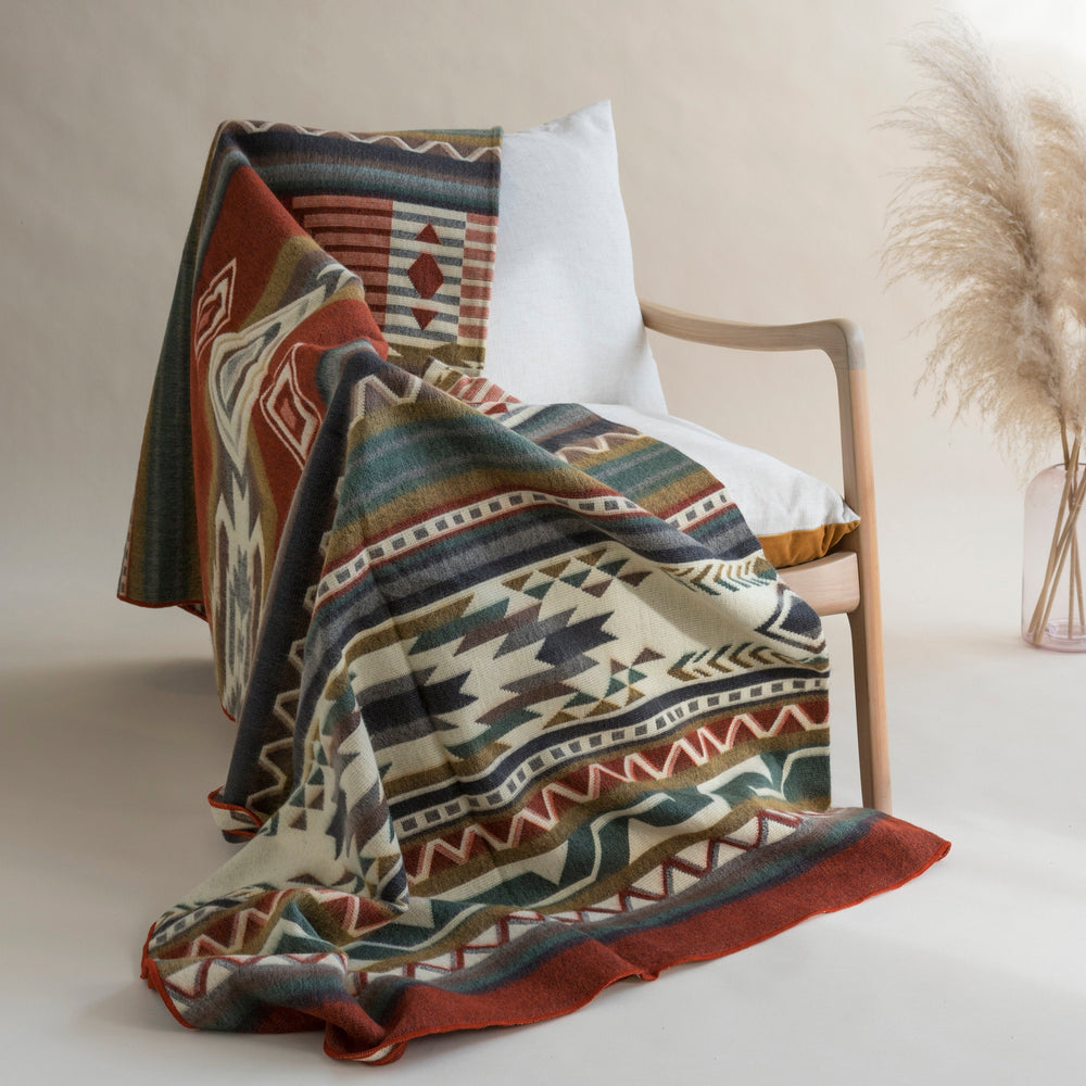
                  
                    Alpaca Blanket - Tofino - Art Andina - Alpaca wool queen blanket
                  
                
