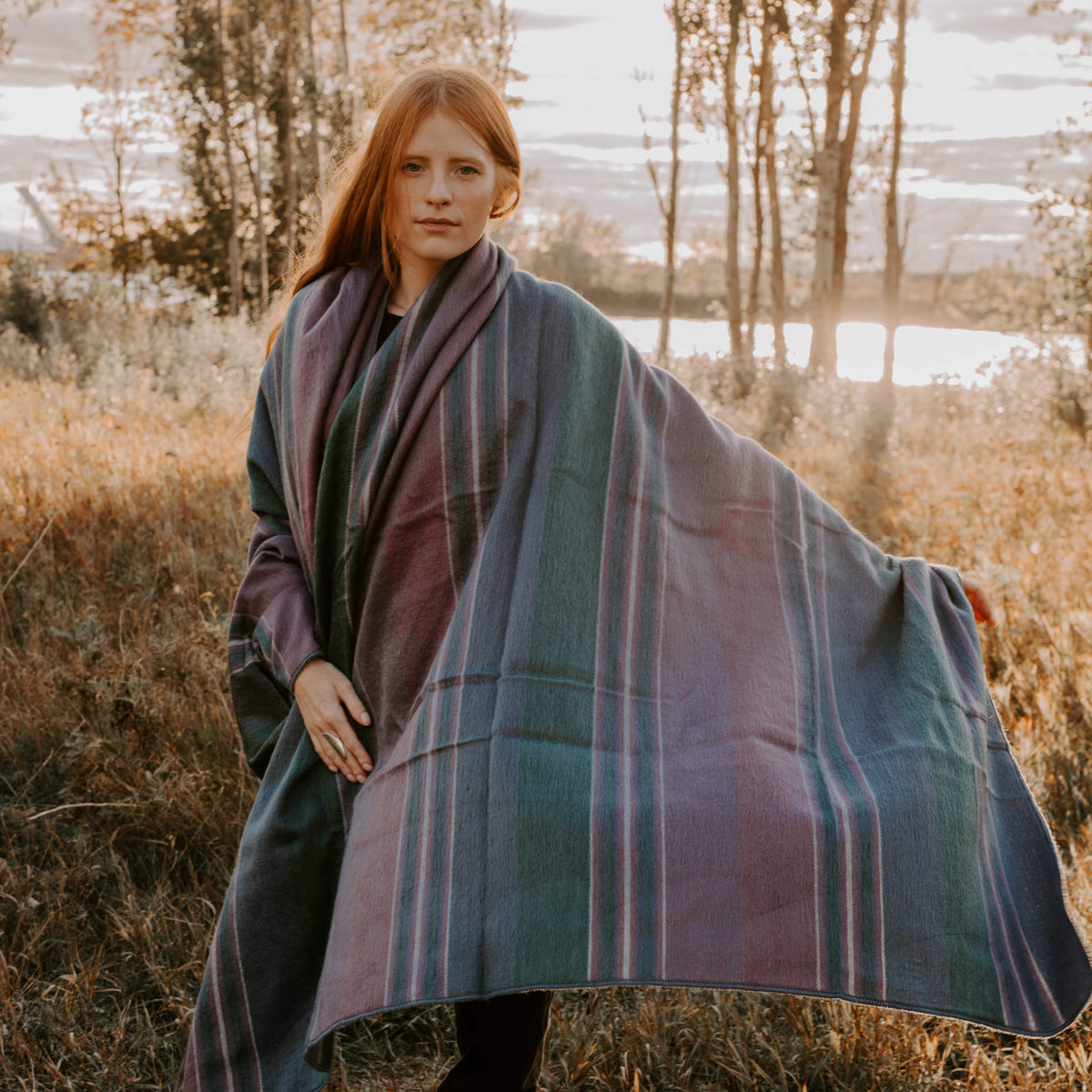 Alpaca Throw Blanket Istanbul Art Andina