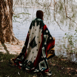 
                  
                    Alpaca wool blanket - Rio - Art Andina - Alpaca wool queen blanket - Large Aztec boho Blanket - Native Design Travel Blanket - Picnic Blanket - Boho Blanket - Southwestern Blanket
                  
                
