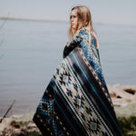 Large Alpaca Blanket - Palermo - Art Andina - Large Aztec Blanket, Alpaca Queen Blanket - Tribal Travel Blanket - Boho Throw Blanket - Woven wool blanket - Southwestern Throw - pendelton