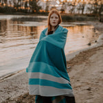 Reversible blanket - Brisa - Art Andina - Reversible blanket - Brisa